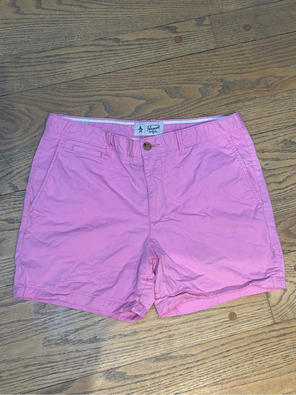 Penguin Classic Pink Women's Chino Shorts